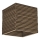Ledvance - Loftlampe DECOR CARDBOARD 1xE27/15W/230V 25x25 cm