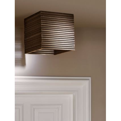 Ledvance - Loftlampe DECOR CARDBOARD 1xE27/15W/230V 25x25 cm