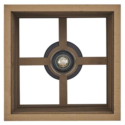 Ledvance - Loftlampe DECOR CARDBOARD 1xE27/15W/230V 25x25 cm