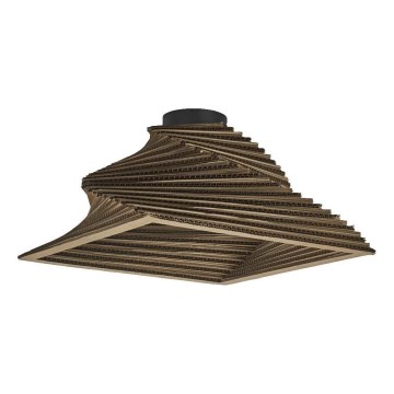 Ledvance - Loftlampe DECOR CARDBOARD 1xE27/15W/230V 40x40 cm
