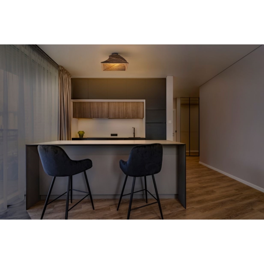 Ledvance - Loftlampe DECOR CARDBOARD 1xE27/15W/230V 40x40 cm
