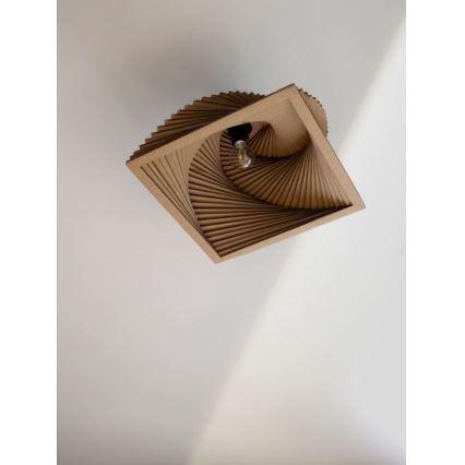 Ledvance - Loftlampe DECOR CARDBOARD 1xE27/15W/230V 40x40 cm
