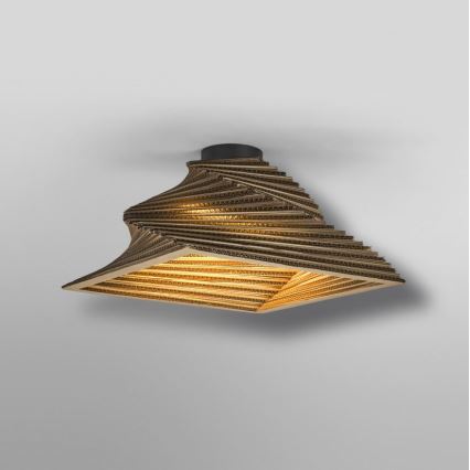 Ledvance - Loftlampe DECOR CARDBOARD 1xE27/15W/230V 40x40 cm