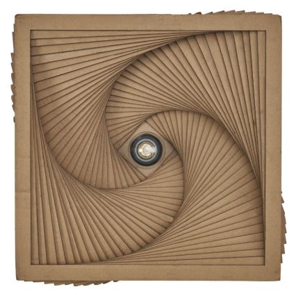 Ledvance - Loftlampe DECOR CARDBOARD 1xE27/15W/230V 40x40 cm