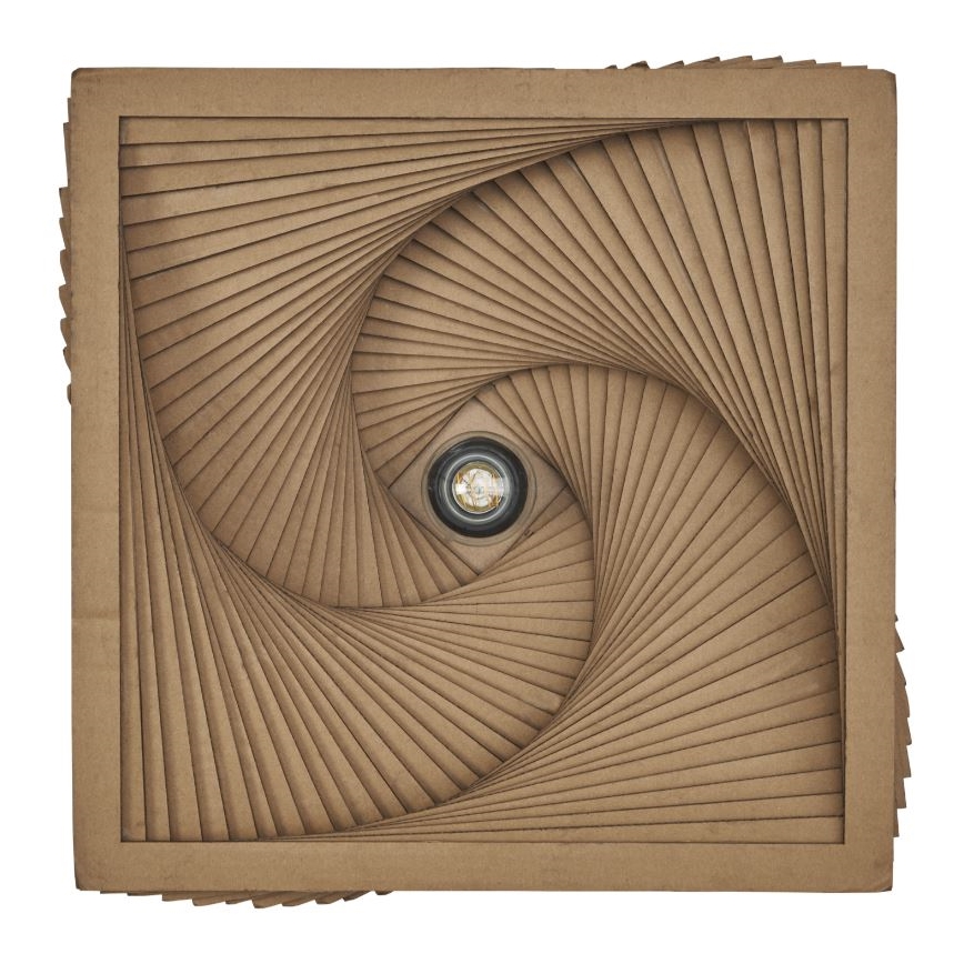 Ledvance - Loftlampe DECOR CARDBOARD 1xE27/15W/230V 40x40 cm