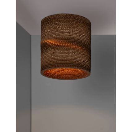 Ledvance - Loftlampe DECOR CARDBOARD 1xE27/15W/230V diameter 25 cm