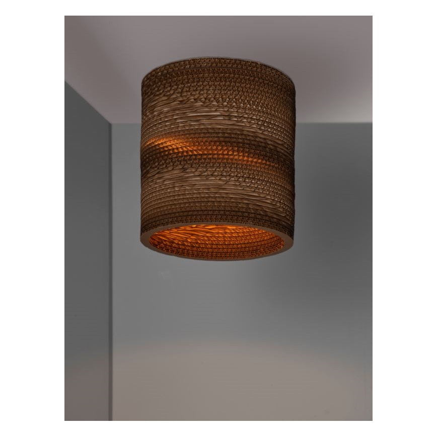 Ledvance - Loftlampe DECOR CARDBOARD 1xE27/15W/230V diameter 25 cm