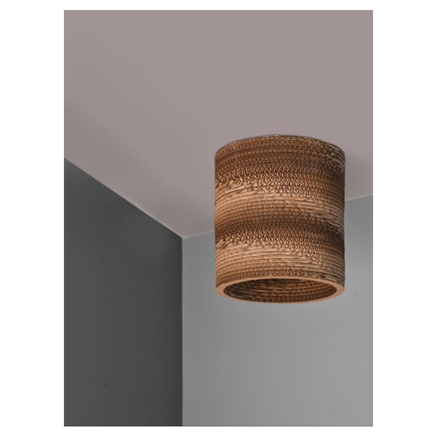 Ledvance - Loftlampe DECOR CARDBOARD 1xE27/15W/230V diameter 25 cm