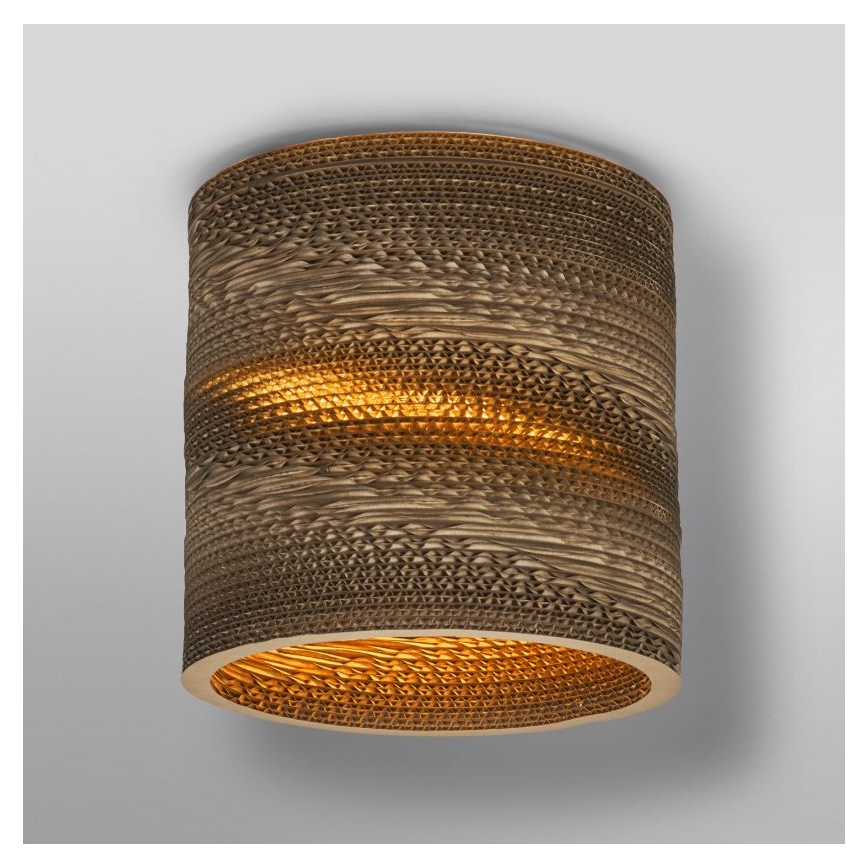 Ledvance - Loftlampe DECOR CARDBOARD 1xE27/15W/230V diameter 25 cm