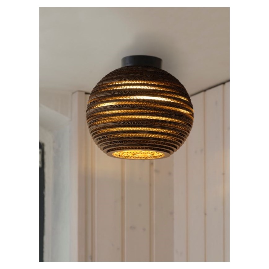 Ledvance - Loftlampe DECOR CARDBOARD 1xE27/15W/230V diameter 26 cm