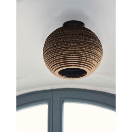 Ledvance - Loftlampe DECOR CARDBOARD 1xE27/15W/230V diameter 26 cm