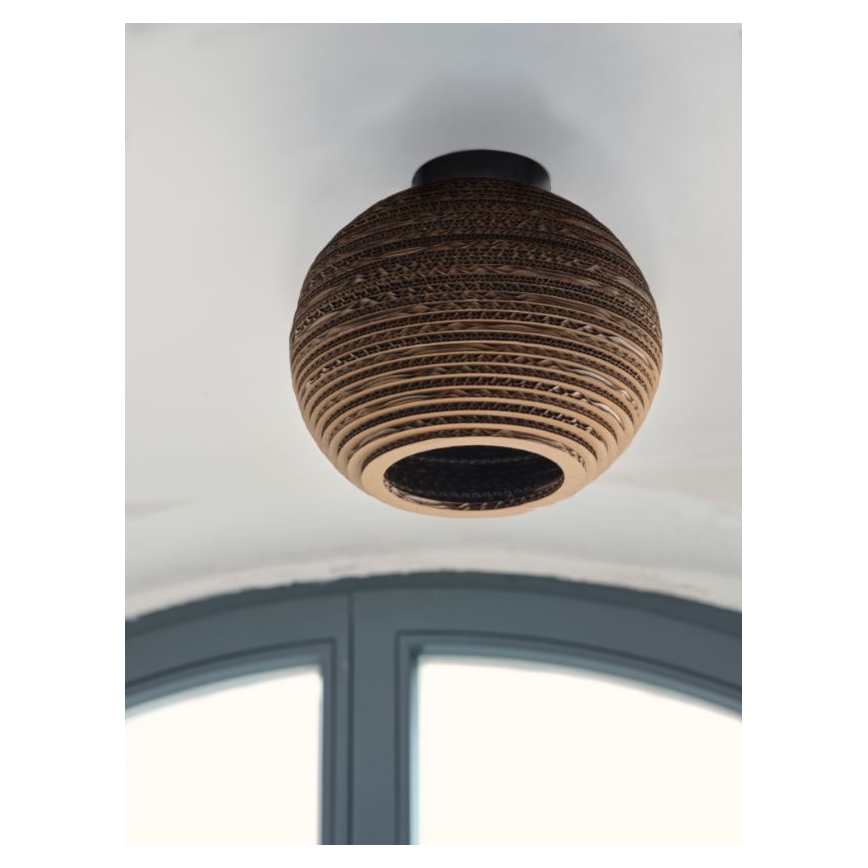 Ledvance - Loftlampe DECOR CARDBOARD 1xE27/15W/230V diameter 26 cm