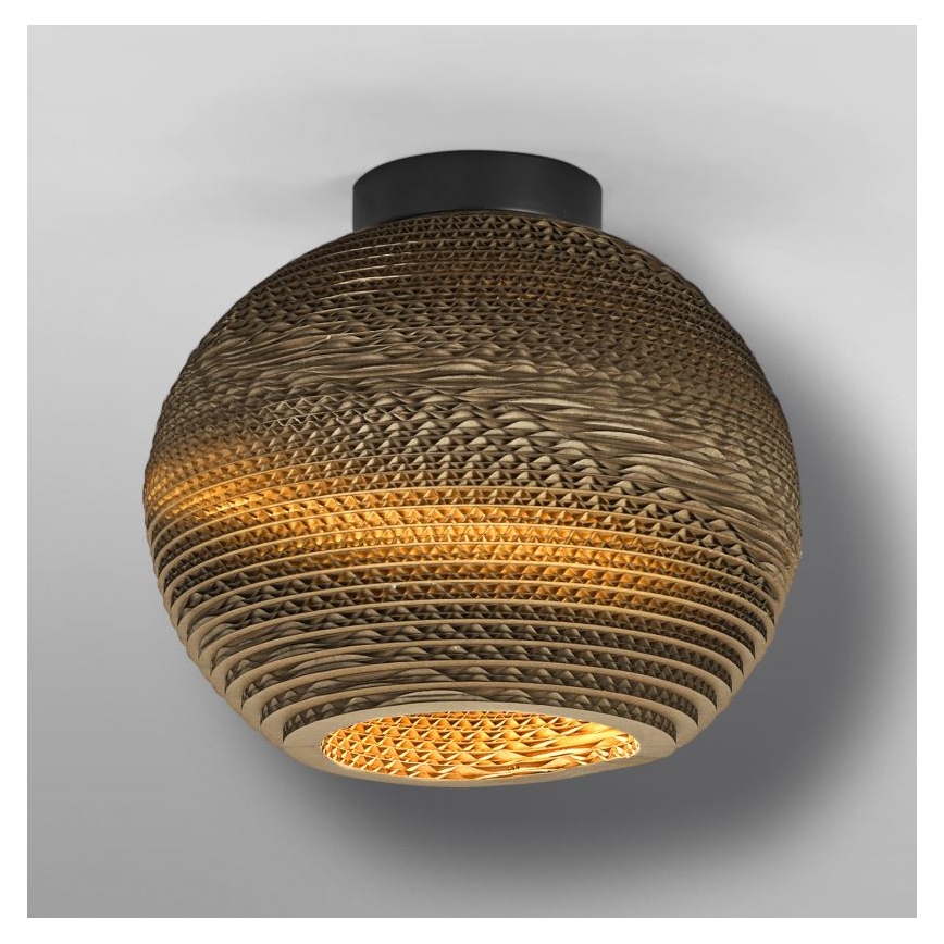 Ledvance - Loftlampe DECOR CARDBOARD 1xE27/15W/230V diameter 26 cm