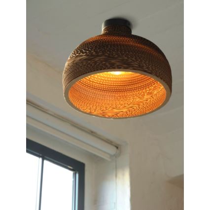 Ledvance - Loftlampe DECOR CARDBOARD 1xE27/15W/230V diameter 36 cm