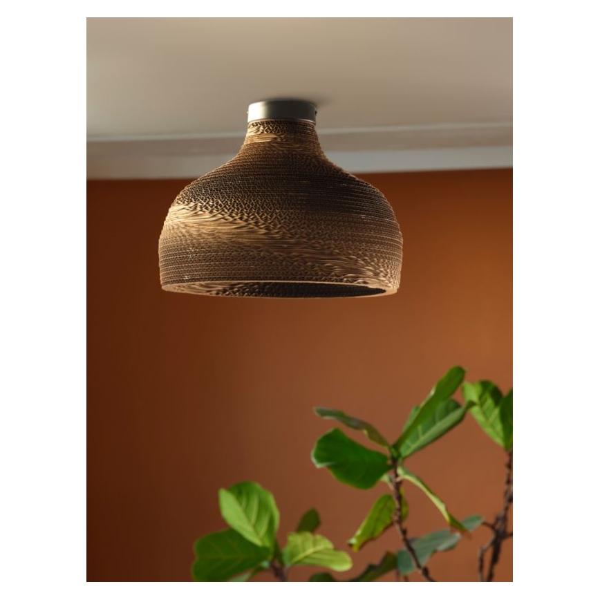 Ledvance - Loftlampe DECOR CARDBOARD 1xE27/15W/230V diameter 36 cm