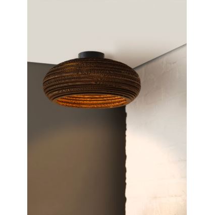 Ledvance - Loftlampe DECOR CARDBOARD 1xE27/15W/230V diameter 40 cm
