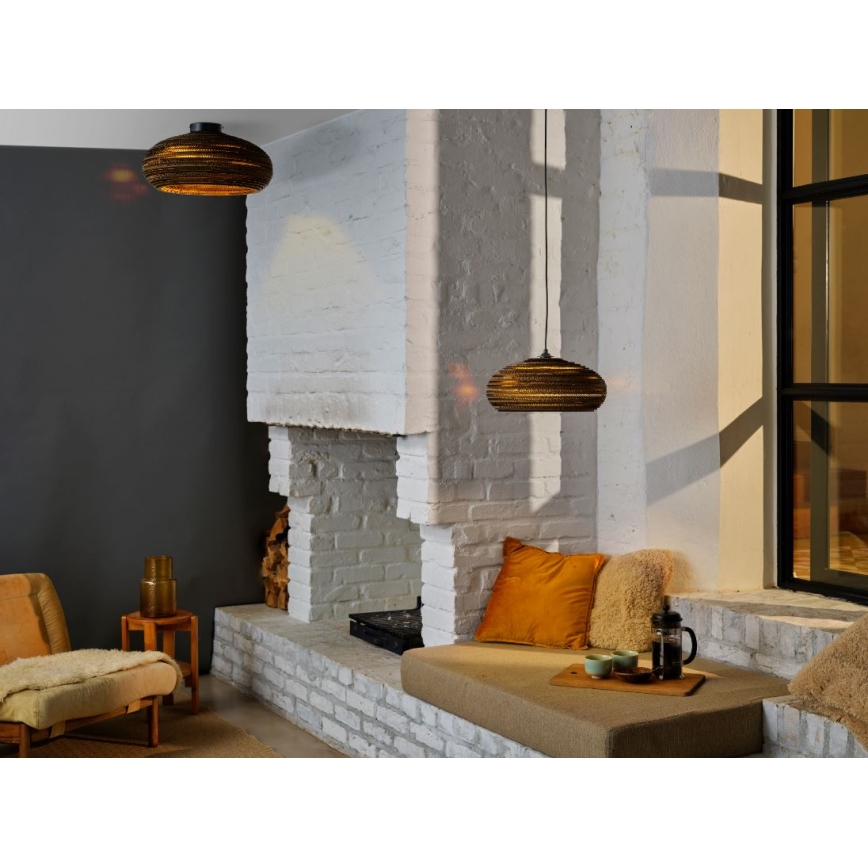 Ledvance - Loftlampe DECOR CARDBOARD 1xE27/15W/230V diameter 40 cm