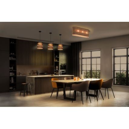 Ledvance - Loftlampe DECOR CARDBOARD 3xE27/15W/230V