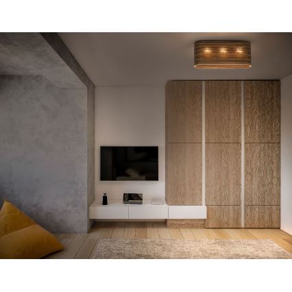 Ledvance - Loftlampe DECOR CARDBOARD 3xE27/15W/230V