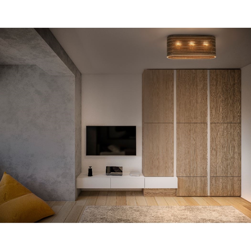 Ledvance - Loftlampe DECOR CARDBOARD 3xE27/15W/230V