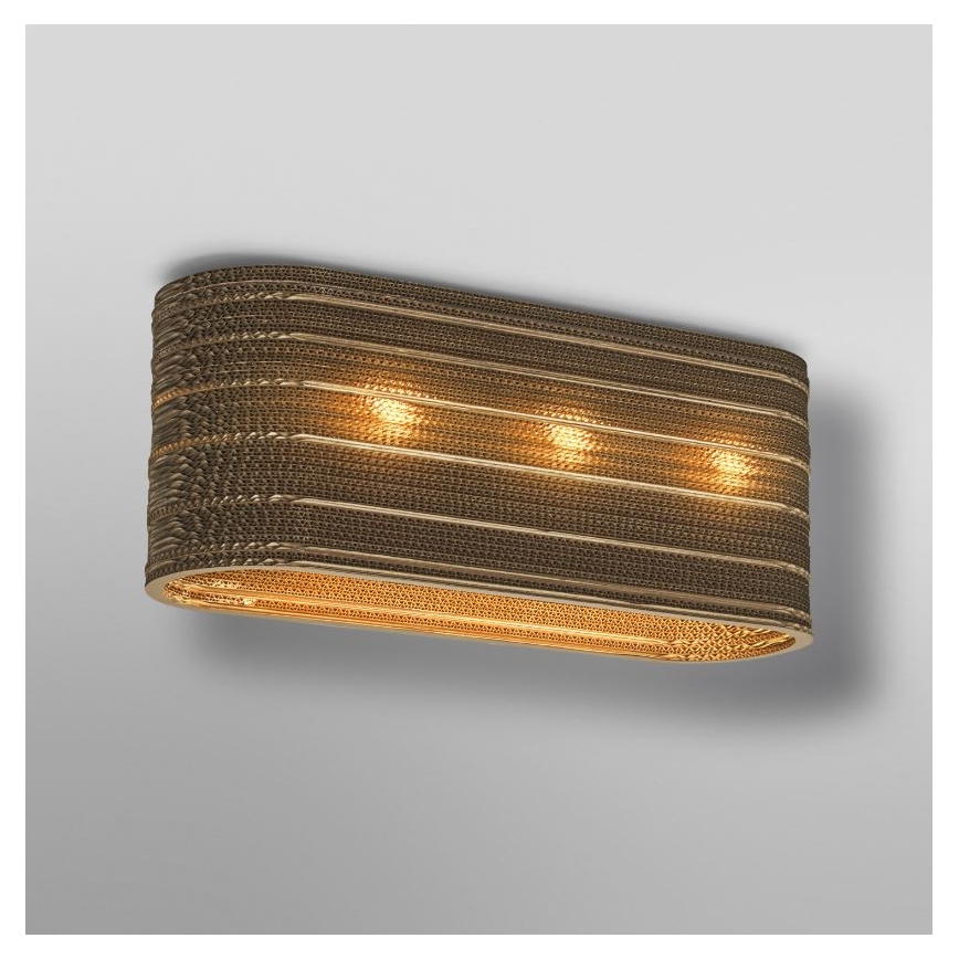 Ledvance - Loftlampe DECOR CARDBOARD 3xE27/15W/230V