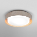 Ledvance - Loftlampe ORBIS MADRID 2xE27/10W/230V træ
