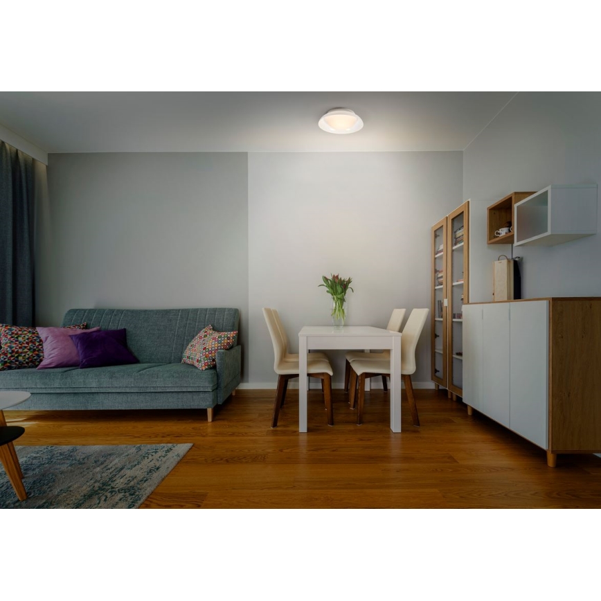 Ledvance - Loftlampe ORBIS MILAN 2xE27/10W/230V hvid