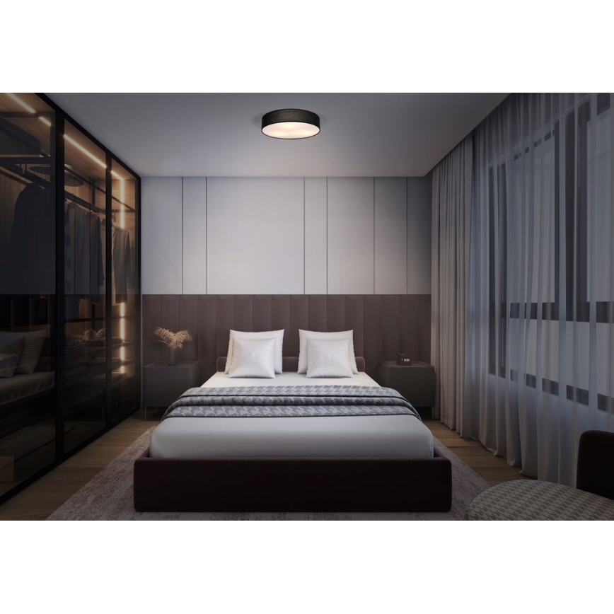 Ledvance - Loftlampe ORBIS PARIS 1xE27/25W/230V sort