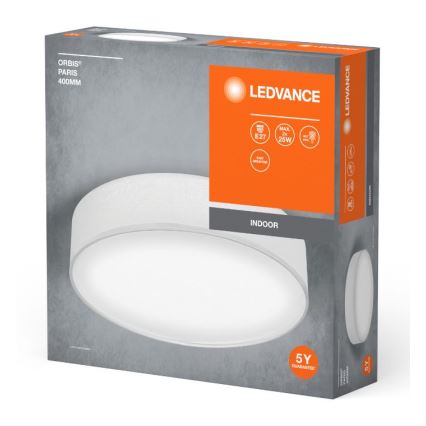 Ledvance - Loftlampe ORBIS PARIS 2xE27/25W/230V hvid