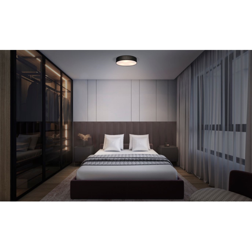 Ledvance - Loftlampe ORBIS PARIS 2xE27/25W/230V sort