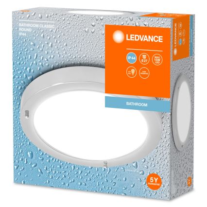 Ledvance - Loftlampe til badeværelse BATHROOM CLASSIC 1xE27/15W/230V IP44