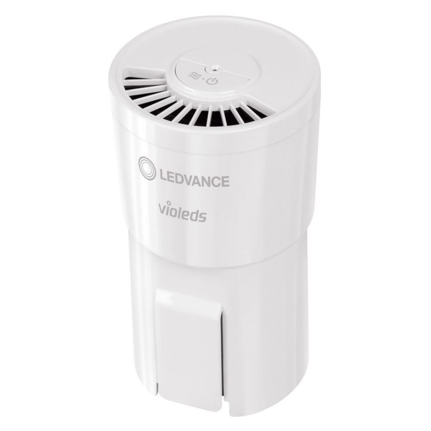 Ledvance - Luftrenser med HEPA-filter transportabel PURIFIER UVC/4,5W/5V USB