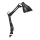 Ledvance - OFFICE LINE bordlampe med klemme 1xE27/11W/230V, sort