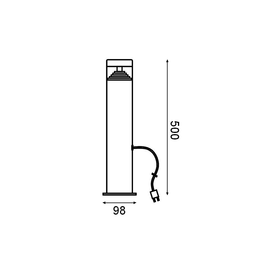 Ledvance - LED Udendørslampe ENDURA HYBRID ORION LED/2W/12V IP44