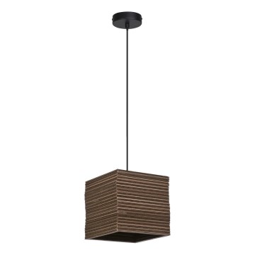 Ledvance - Pendel DECOR CARDBOARD 1xE27/15W/230V 25x25 cm