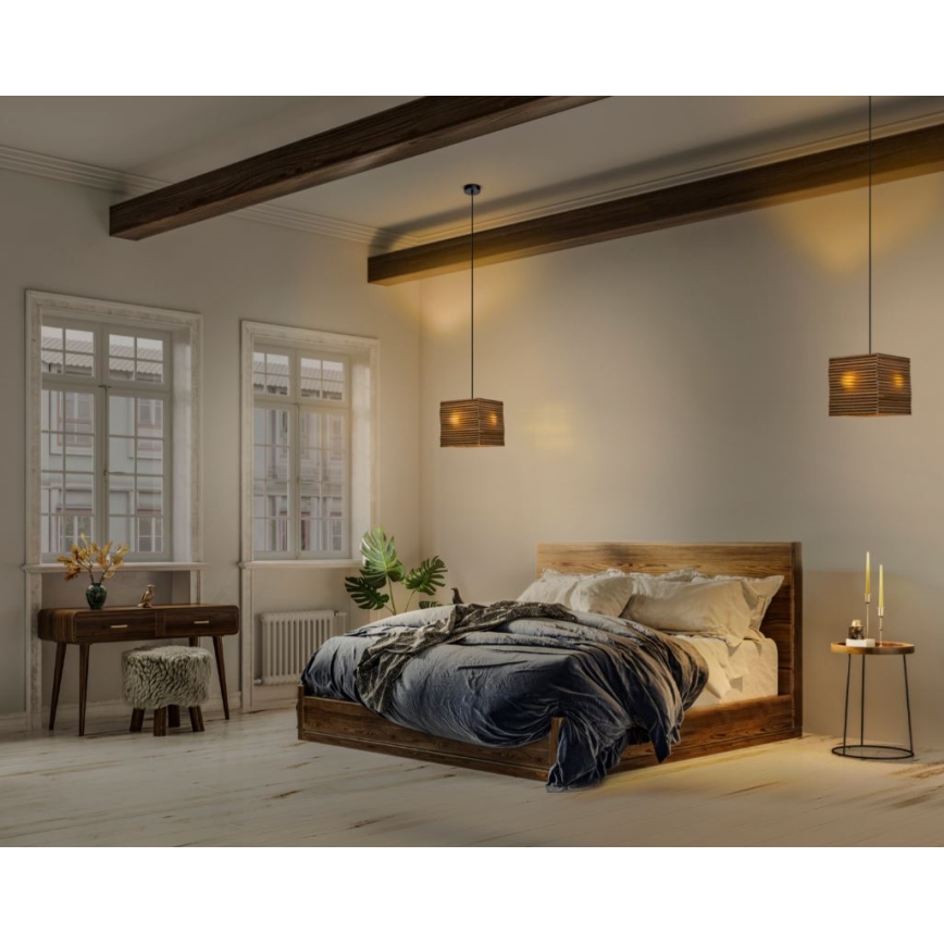 Ledvance - Pendel DECOR CARDBOARD 1xE27/15W/230V 25x25 cm