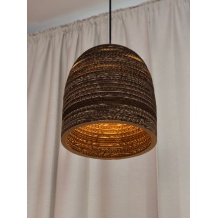 Ledvance - Pendel DECOR CARDBOARD 1xE27/15W/230V diameter 25 cm