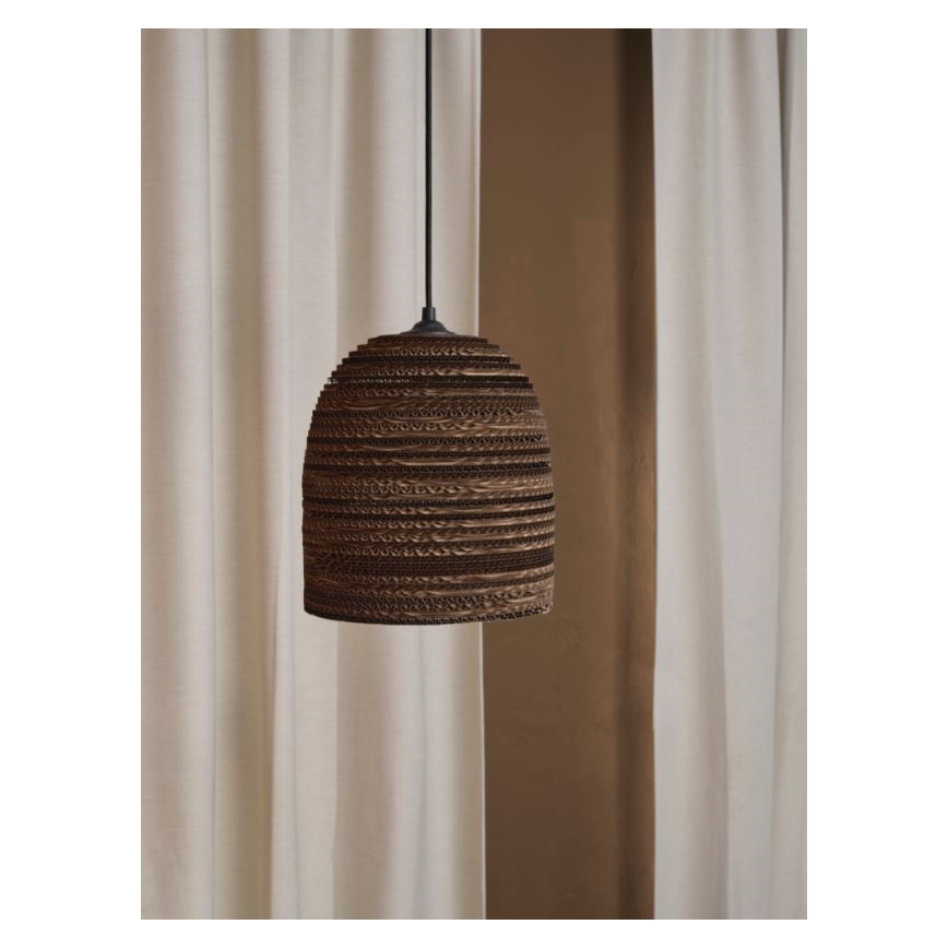 Ledvance - Pendel DECOR CARDBOARD 1xE27/15W/230V diameter 25 cm