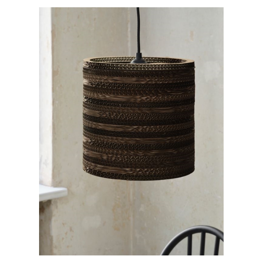 Ledvance - Pendel DECOR CARDBOARD 1xE27/15W/230V diameter 25 cm