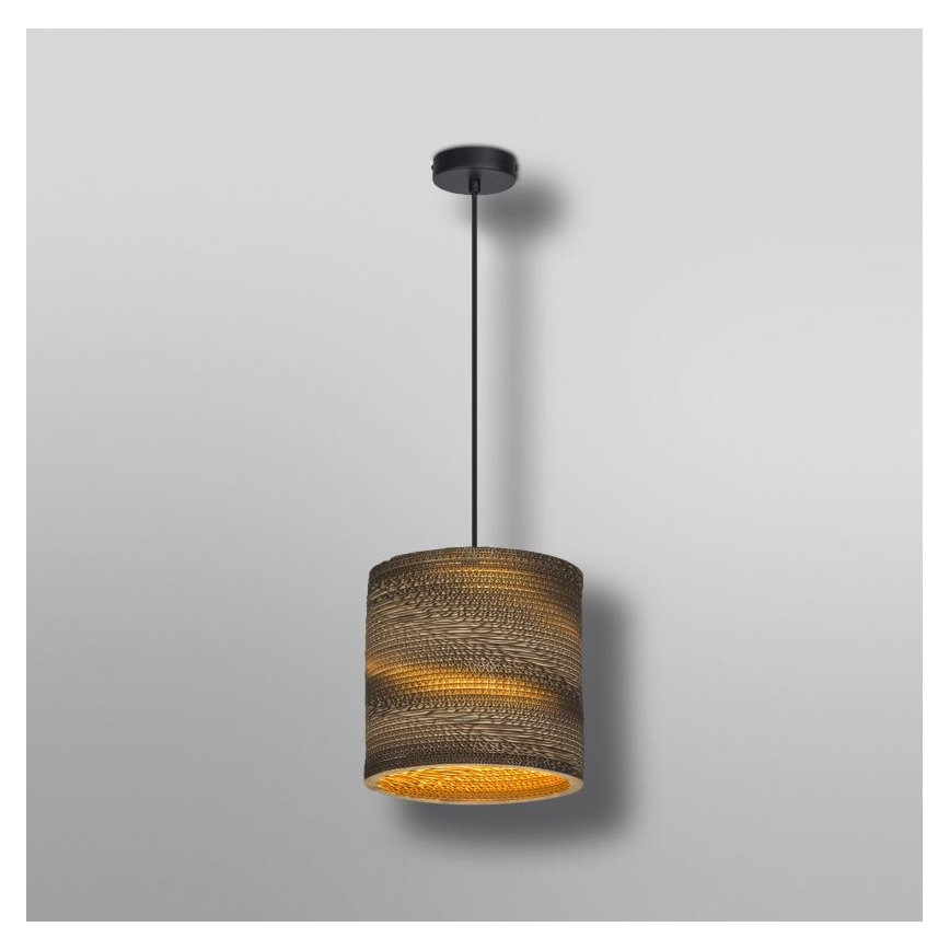 Ledvance - Pendel DECOR CARDBOARD 1xE27/15W/230V diameter 25 cm