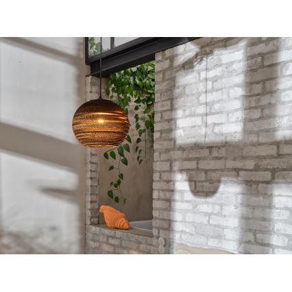 Ledvance - Pendel DECOR CARDBOARD 1xE27/15W/230V diameter 26 cm