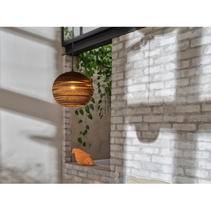 Ledvance - Pendel DECOR CARDBOARD 1xE27/15W/230V diameter 26 cm
