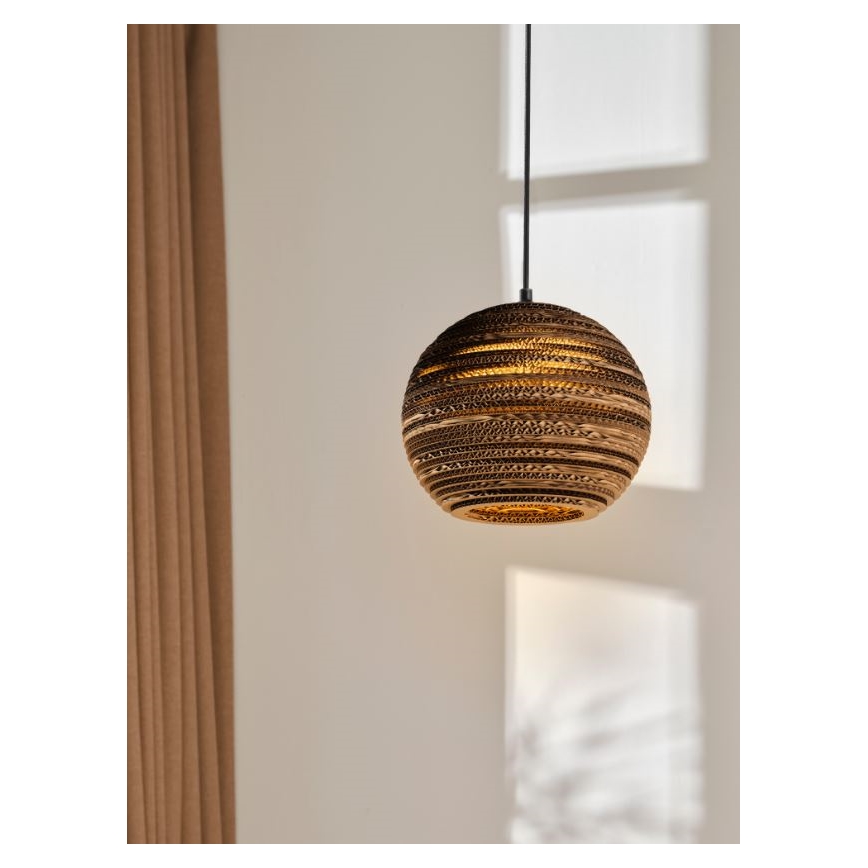 Ledvance - Pendel DECOR CARDBOARD 1xE27/15W/230V diameter 26 cm