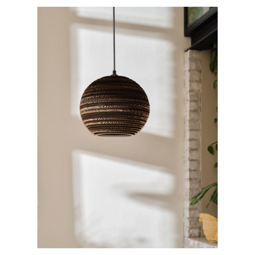 Ledvance - Pendel DECOR CARDBOARD 1xE27/15W/230V diameter 26 cm