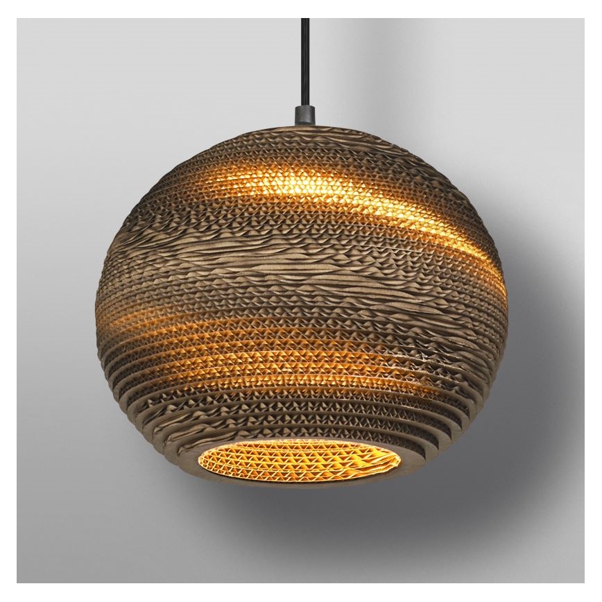 Ledvance - Pendel DECOR CARDBOARD 1xE27/15W/230V diameter 26 cm