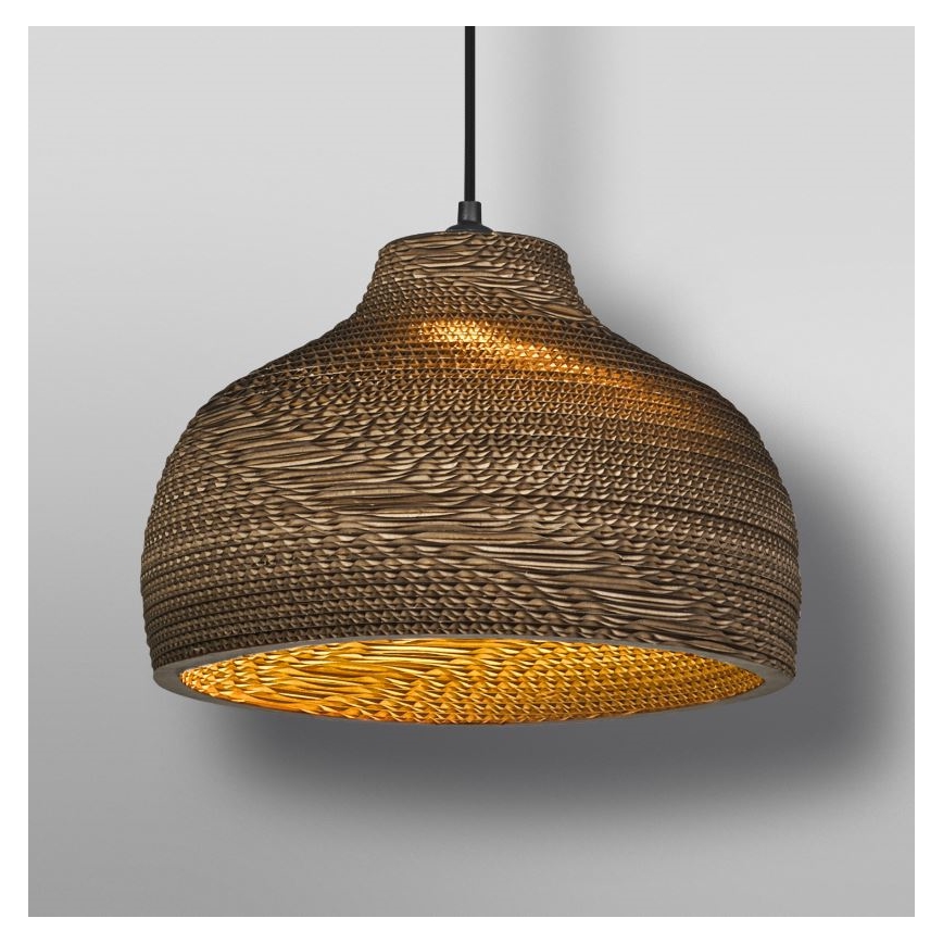 Ledvance - Pendel DECOR CARDBOARD 1xE27/15W/230V diameter 36 cm