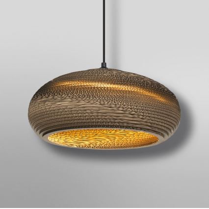 Ledvance - Pendel DECOR CARDBOARD 1xE27/15W/230V diameter 40 cm