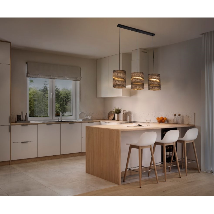 Ledvance - Pendel DECOR CARDBOARD 3xE27/15W/230V