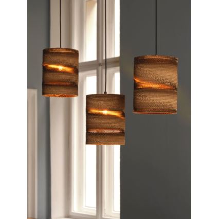 Ledvance - Pendel DECOR CARDBOARD 3xE27/15W/230V