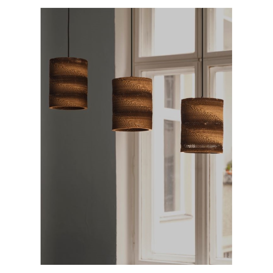 Ledvance - Pendel DECOR CARDBOARD 3xE27/15W/230V